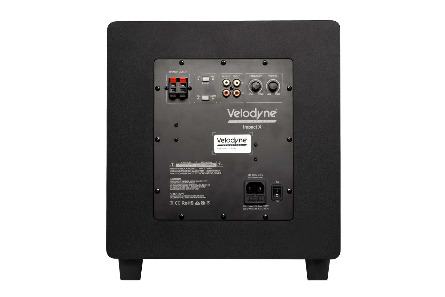 Velodyne Acoustics Impact X Subwoofers