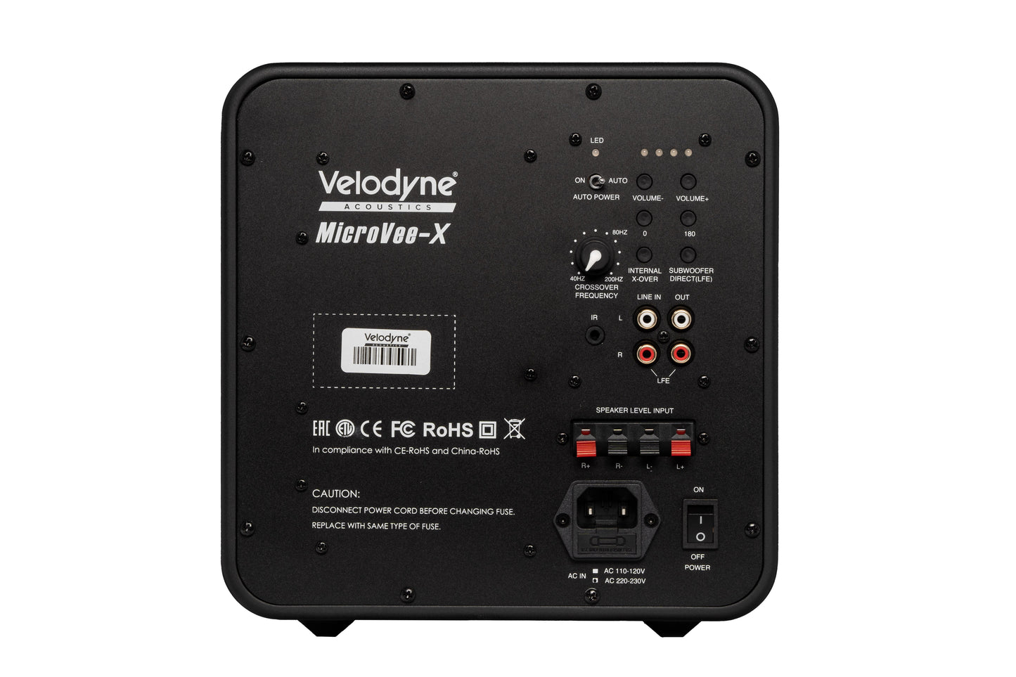 Velodyne Acoustics MicroVee X Subwoofer